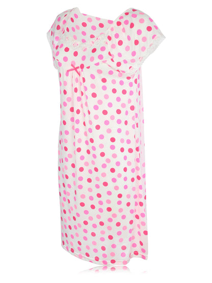 JEFFRICO Womens Nightgowns Sleepwear Soft Pajama Dress Nightshirts