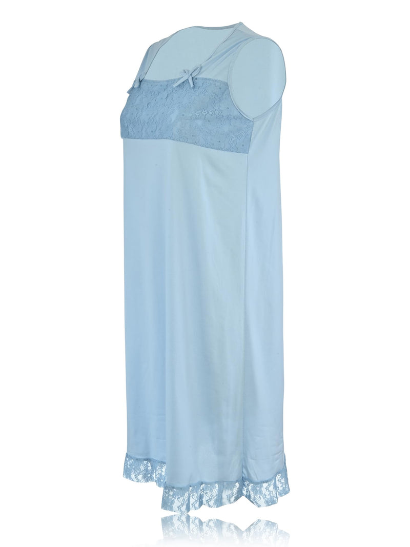 JEFFRICO Womens Sleeveless Nightgowns Sleepwear Soft Pajama Dress Nightshirts