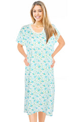 JEFFRICO Womens Nightgowns Sleepwear Soft Pajama Dress Nightshirts