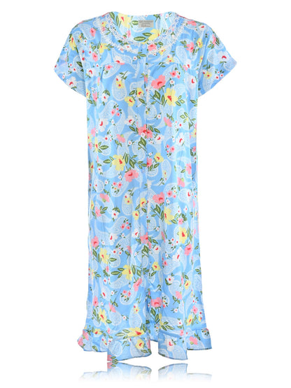 JEFFRICO Womens Nightgowns Sleepwear Soft Pajama Dress Nightshirts