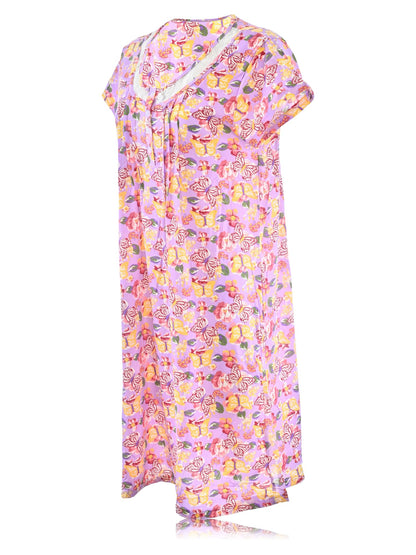 JEFFRICO Womens Nightgowns Sleepwear Soft Pajama Dress Nightshirts