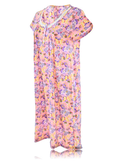 JEFFRICO Womens Nightgowns Sleepwear Soft Pajama Dress Nightshirts