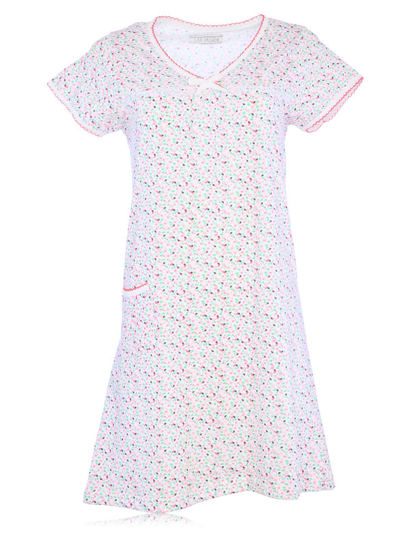 JEFFRICO Womens Nightgowns Sleepwear Soft Pajama Dress Nightshirts