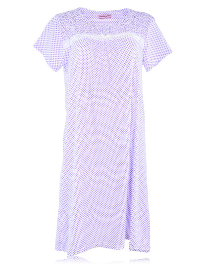 JEFFRICO Womens Nightgowns Sleepwear Soft Pajama Dress Nightshirts