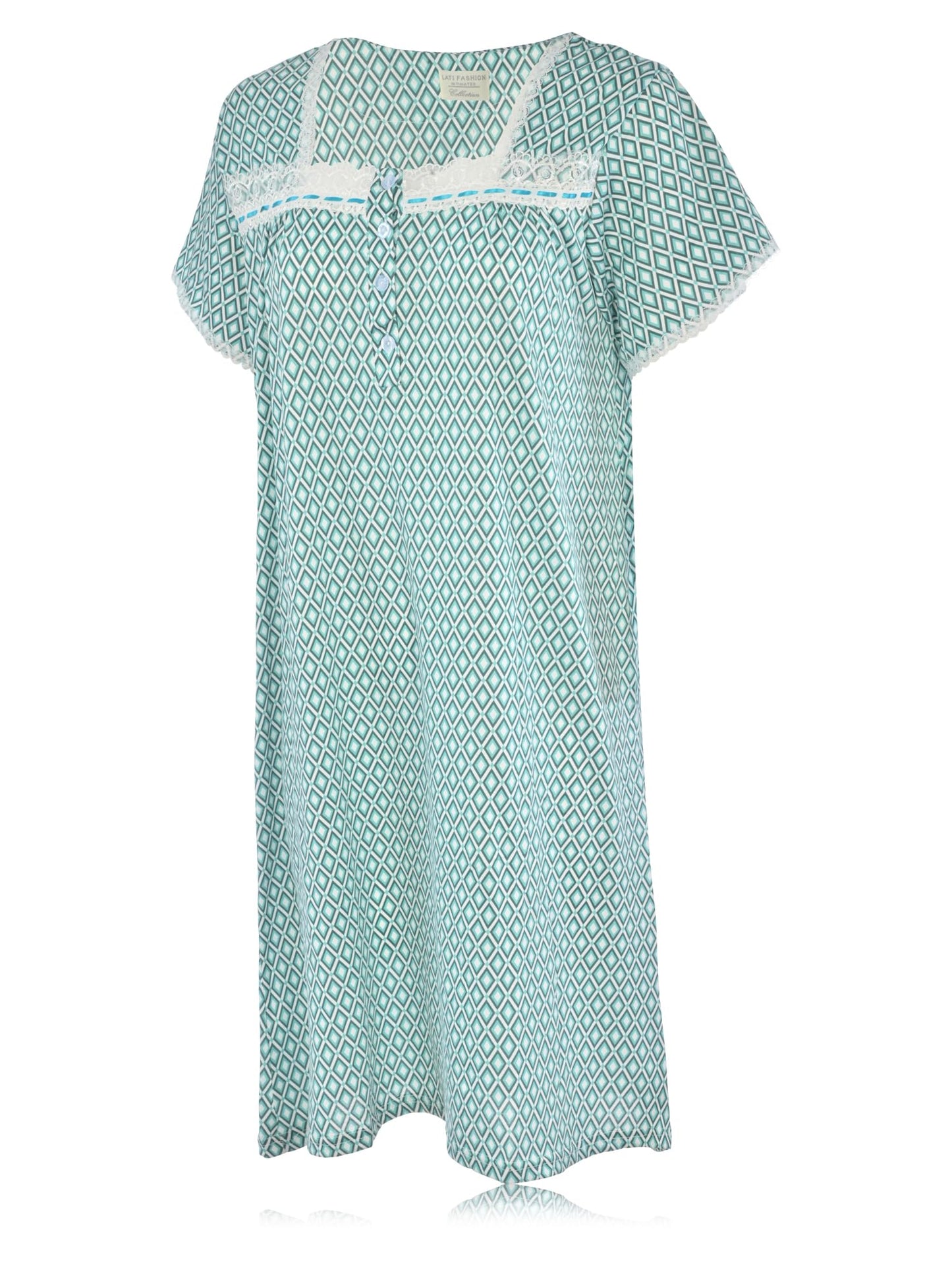 JEFFRICO Womens Nightgowns Sleepwear Soft Pajama Dress Nightshirts