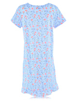 JEFFRICO Womens Nightgowns Sleepwear Soft Pajama Dress Nightshirts