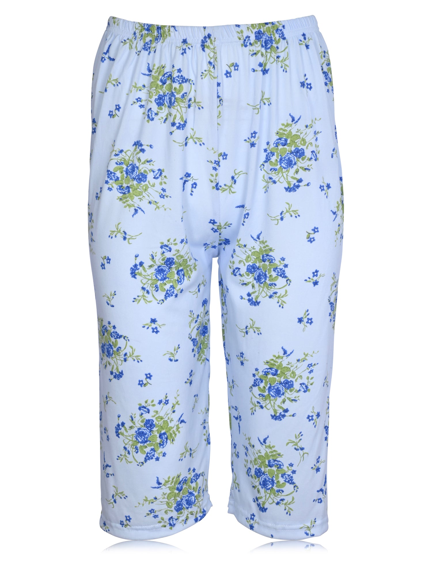 JUNZAN Star Gold Blue White Long Pajama Pants For Women Nightwear