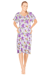 JEFFRICO Womens Nightgowns Sleepwear Soft Pajama Dress Nightshirts